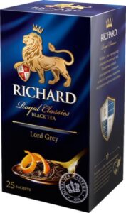 Чай черный Ричард бергамот цитрус Lord Grey 25пак