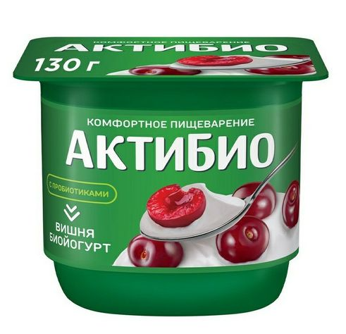 Йогурт Актибио 2,9% 130г вишня