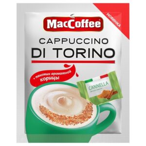 Кофе 3в1 Капуччино DiTorrino с с корицей 25,5 г МакКофе