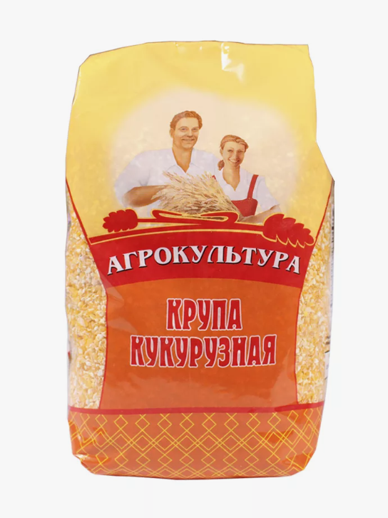 Крупа кукурузная 600г Агрокультура