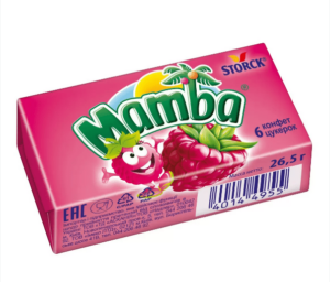 Жевательная конфета Мамба 26,5г