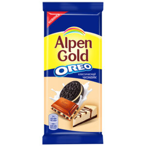Шоколад Орео молочный 90-95г Альпен Голд