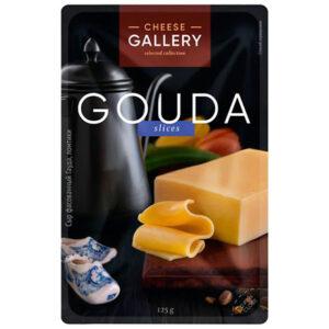 Сыр Гауда 45% 125г нарезка Cheese Gallery