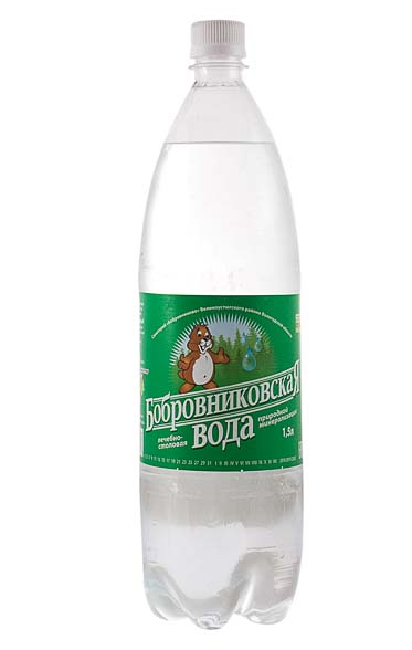Вода минеральная газированная 0,5л Бобровниковская пл/б
