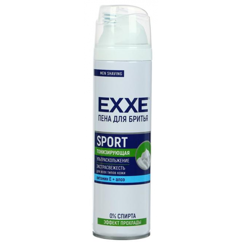 Пена для бритья 200мл EXXE Sport Energy