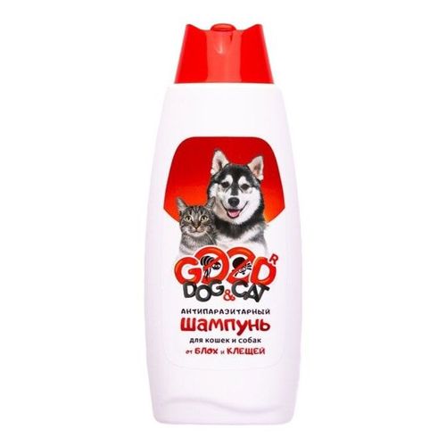 Шампунь для кошек и собак 250мл Good Dog&Cat антипаразитарный