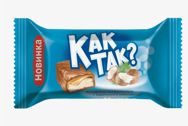 Конфеты Как Так? с карамелью и кокосом 29г ESSEN