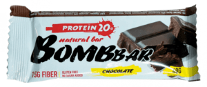Батончик протеиновый двойной шоколад 60г Bombar