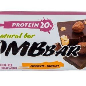 Батончик протеиновый шоколад с фундуком 60г Bombar