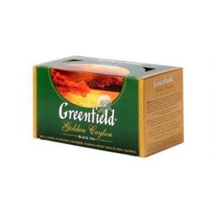 Чай черный Голден Цейлон 25пакетиков Гринфилд