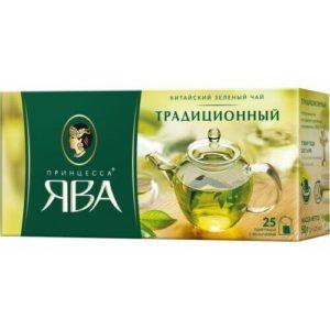 Чай зеленый традиционный 25пак Ява