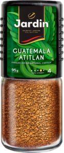 Кофе растворимый Гватемала Атитлан 95г Жардин стеклянная банка