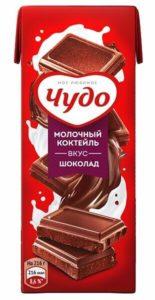 Коктейль молочный Чудо 3% 0,2л шоколад т/п