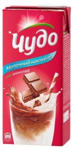 Коктейль молочный шоколад 2% 914мл Чудо т/п
