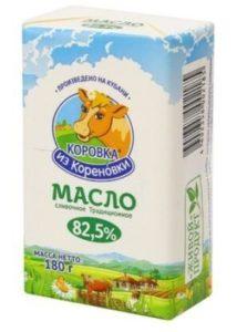 Масло Традиционное 82,5% 170г Коровка из Кореновки