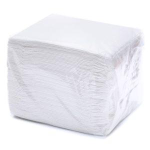Салфетки бумажные 24*24см 100шт Reina белые