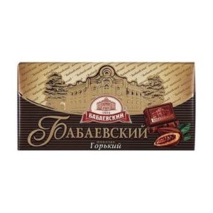 Шоколад Бабаевский 90-100г горький