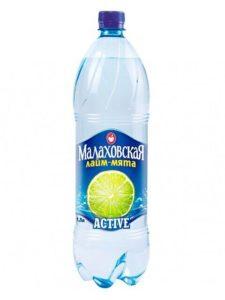 Вода питьевая лимон актив 1,5л Малаховская