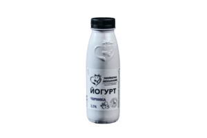 Йогурт с вареньем черника 3,5-6% 0,33л Экоферма Демьяново