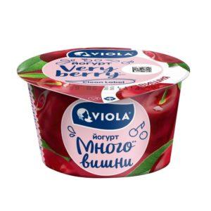 Йогурт Very Berry с вишней 2,6% 180г Viola